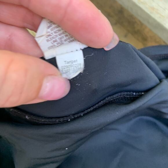 Liz Lange maternity swim skirt brief black - Picture 3 of 5